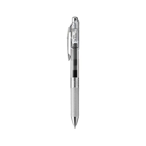 【商品名】 （まとめ） ぺんてる ノック式エナージェル インフリー 0.7mm ブラック 【×20セット】 【ジャンル・特徴】 ひと目でインク色がわかるクリア軸を採用。 [ BL77TL-A ]