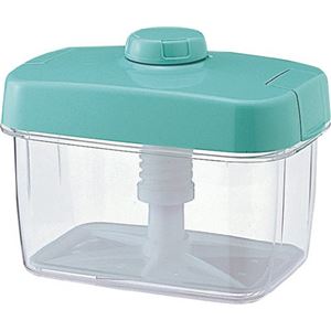 【商品名】 〔12個セット〕 漬物器 漬物容器 幅23cm 角型 3L グリーン ワンタッチロック式 リス ハイペット キッチン 台所 調理器具 【ジャンル・特徴】 漬物容器 漬物器 漬物樽 漬け物容