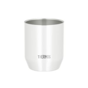【商品名】 【12個セット】 サーモス/THERMOS 真空断熱 ステンレス カップ 【360ml ホワイト】 魔法びん構造 保温 保冷対応 〔コーヒー〕 【ジャンル・特徴】 会社や学校でも便利な丸口
