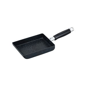 【商品名】 【20個セット】 卵焼き器/玉子焼き器 【ブラック 13×18cm】 ガスコンロ専用 フッ素コーティング ネオブル 〔キッチン 台所〕 【ジャンル・特徴】 耐摩擦性抜群の エッグパン 卵焼