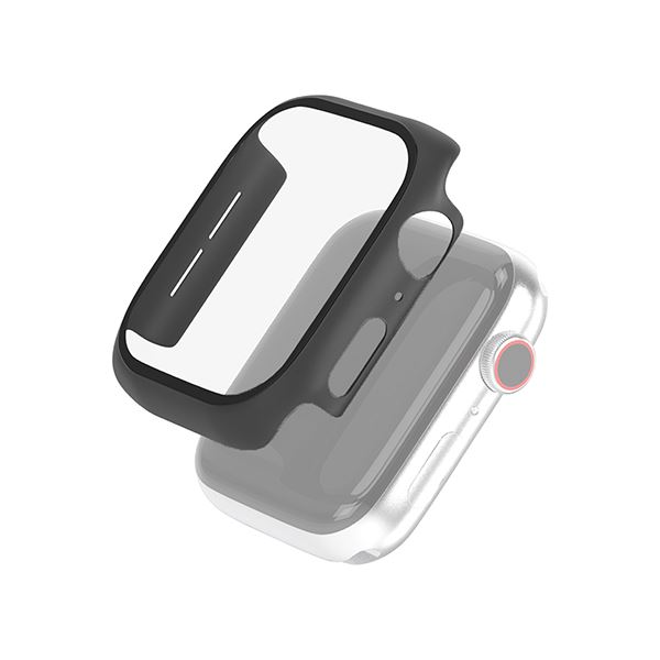 【商品名】 エレコム アップルウォッチ Apple Watch ケース フルカバー SE 6 5 4 （44mm） ガラス ブラック AW-40CSPCGBK [ AW-40CSPCGBK ]