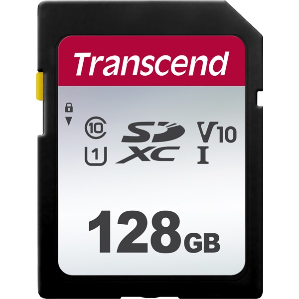 トランセンドジャパン 128GB UHS-I U3 SDXC Card （TLC） TS128GSDC300S〔代引不可〕