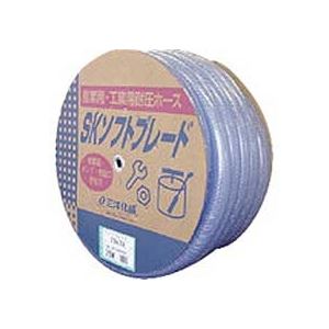 【商品名】 三洋化成 SKソフトブレードホース 32×41 10m ドラム巻 SB-3241D10B 1巻 【ジャンル・特徴】 耐圧性と弾力性に優れた産業用ホースです。 [ SB-3241D10B ]
