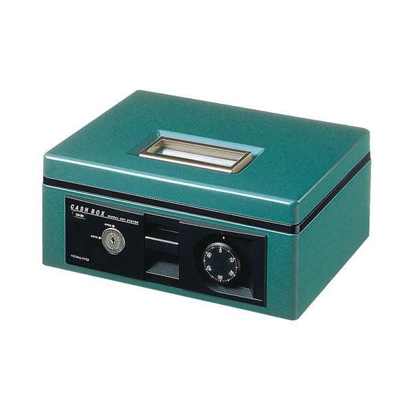 【商品名】 コクヨ 手提げ金庫(ダイヤル錠付) A5 W272×D215×H113mm 緑 CB-13G 1台 【ジャンル・特徴】 ダイヤル錠付きの手提げ金庫。 [ CB-13G ]