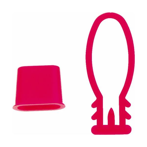 【商品名】 (まとめ) TRUSCO みかんネット用留め具 赤 BET-R-10 1袋(10個) 【×20セット】 【ジャンル・特徴】 みかん用のネットの留め具として。 [ BET-R-10 ]