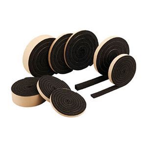 【商品名】 TRUSCO 気密防水パッキンテープ 15mm×50mm×2m TWST-1550 1巻 【ジャンル・特徴】 耐久性・耐候性にEPDM発泡体に粘着テープを付けた高機能シール材 [ TWST