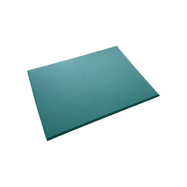 【商品名】 TRUSCO 足腰マット グリーン 約9×450×600mm TAM-4560-GR 1枚 【ジャンル・特徴】 優れたクッション性が体重負担を分散 足腰の負担を軽減 [ TAM-4560-