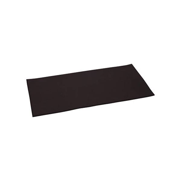 【商品名】 TRUSCO 足腰マット 約9×450×1200mm 黒 TAM-4512 1枚 【ジャンル・特徴】 優れたクッション性が体重負担を分散 足腰の負担を軽減 [ TAM-4512 ]