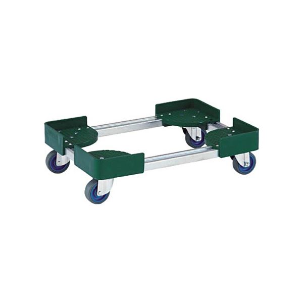 【商品名】 TRUSCO 伸縮式コンテナ台車 内寸300-400×300-400mm スチール製 FCD-3030-ALG 1台 組立品 【ジャンル・特徴】 キャスターが省音タイプ 音を嫌う場所での搬