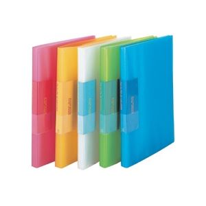 【商品名】 ビュートン スリムクリヤーブック A4タテ 40ポケット 背幅20mm レッド FCB-A4-40CR 1セット(6冊) 【ジャンル・特徴】 【固定式】スリムタイプのクリヤーブック。 [ 