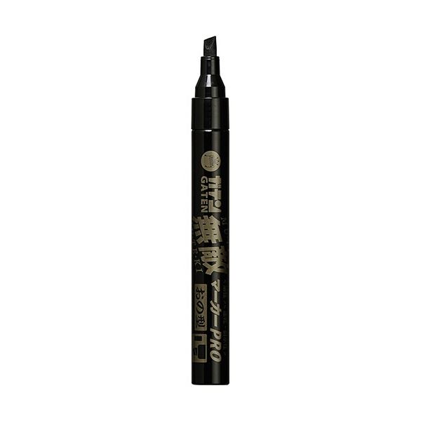 【商品名】 (まとめ) 寺西化学 ガテン無敵マーカーPRO オノ型 黒 GM550P-T1 1本 【×20セット】 【ジャンル・特徴】 【詰替タイプ】速乾で水に強い！「ガテン無敵マーカーPRO」 [ 