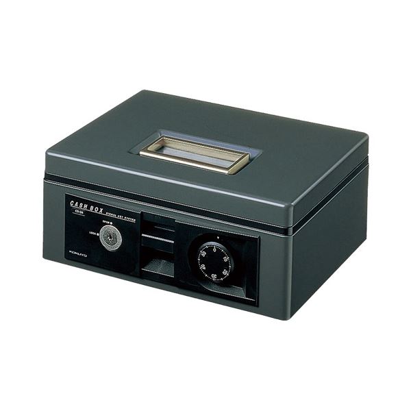 【商品名】 コクヨ 手提げ金庫(ダイヤル錠付) A5 W272×D215×H113mm ダークグレー CB-13DM 1台 【ジャンル・特徴】 ダイヤル錠付きの手提げ金庫。 [ CB-13DM ]