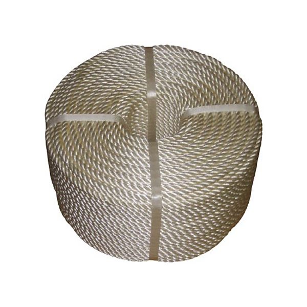 【商品名】 高木綱業 高木 JISナイロンロープ 12.0mm×200m 36-7407 1巻 【ジャンル・特徴】 各種リードロープ、各種結束、引張、固定用に。 [ 367407 ]