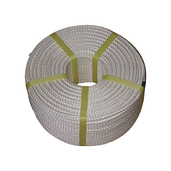 【商品名】 高木綱業 高木 JISビニロンロープ 10.0mm×200m 36-7328 1巻 【ジャンル・特徴】 防災、救助、命綱、各種結束、固定、引張に。 [ 367328 ]