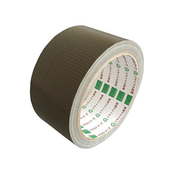 【商品名】 (まとめ) オカモト いろいろ使えるOKテープ 48mm×10m オリーブ OKT48-O 1巻 【×20セット】 【ジャンル・特徴】 耐水性に優れたポリエステル製の基材を使用しています。