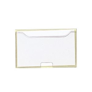 【商品名】 (まとめ) リヒトラブ ネームケース(IDカード用) タテ60×ヨコ95mm HB355 1パック(10枚) 【×10セット】 [ HB355 ]