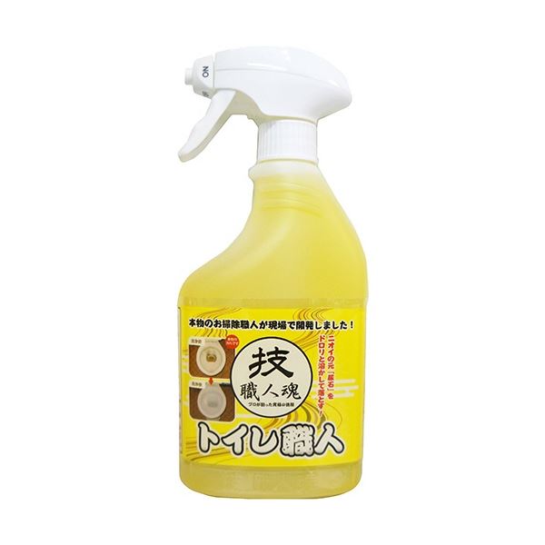 【商品名】 (まとめ) 允・セサミ 技職人魂 トイレ職人 500ml 1本 【×5セット】 【ジャンル・特徴】 清掃のプロが創った究極の洗剤！ガンコな汚れをすばやく落とす [ 530316 ]