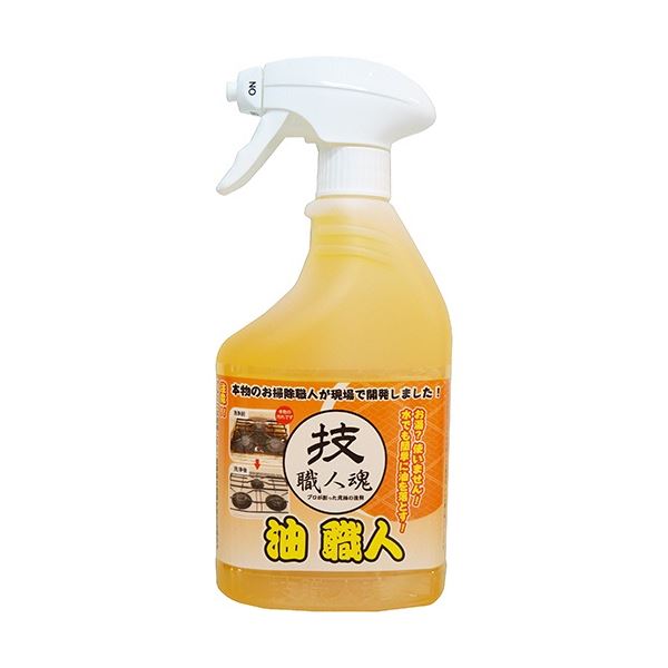 【商品名】 (まとめ) 允・セサミ 技職人魂 油職人 500ml 1本 【×5セット】 【ジャンル・特徴】 清掃のプロが創った究極の洗剤！ガンコな汚れをすばやく落とす [ 530170 ]