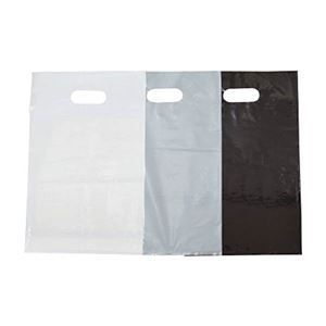 【商品名】 (まとめ) TRUSCO カラーポリ手提げ袋 M 0.08×300×450mm 白 F-3045W 1パック(20枚) 【×20セット】 【ジャンル・特徴】 カタログ、書類の持ち運びに。部