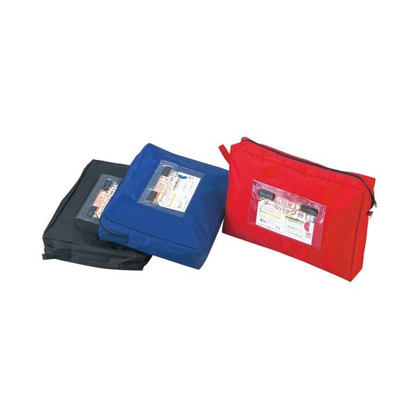 【商品名】 (まとめ) クルーズ メールバッグ B4 マチ付 レッド MB-800RE 1枚 【×3セット】 【ジャンル・特徴】 繰り返し使える輸送用軽量バッグ。 [ MB-800RE ]