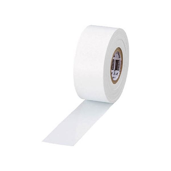 【商品名】 (まとめ) TRUSCO 目印テープ 30mm×50m ホワイト TMT-30W 1巻 【×20セット】 【ジャンル・特徴】 測量、土木、樹木調査、発掘調査などの簡易目印に。 [ TMT3