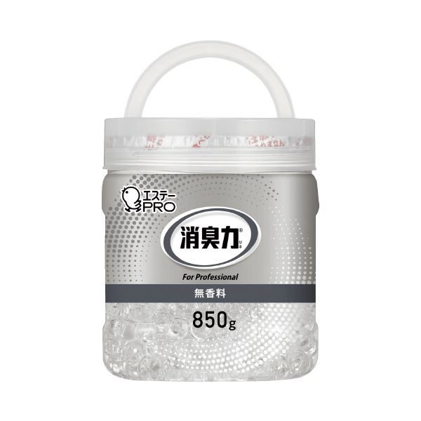 【商品名】 (まとめ) エステー 消臭力 業務用 ビーズ 本体 850g 無香料 【×10セット】