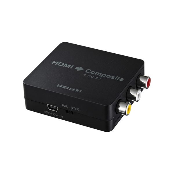 サンワサプライ HDMI信号コンポジット変換コンバーター VGA-CVHD3〔代引不可〕