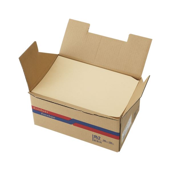 【商品名】 森林認証紙封筒 85g 角2 500枚入 00583 [ 00583 ]