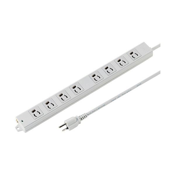 【商品名】 サンワサプライ 工事物件タップ 3P・8個口 3m TAP-KS8-3 1個 [ TAP-KS8-3 ]