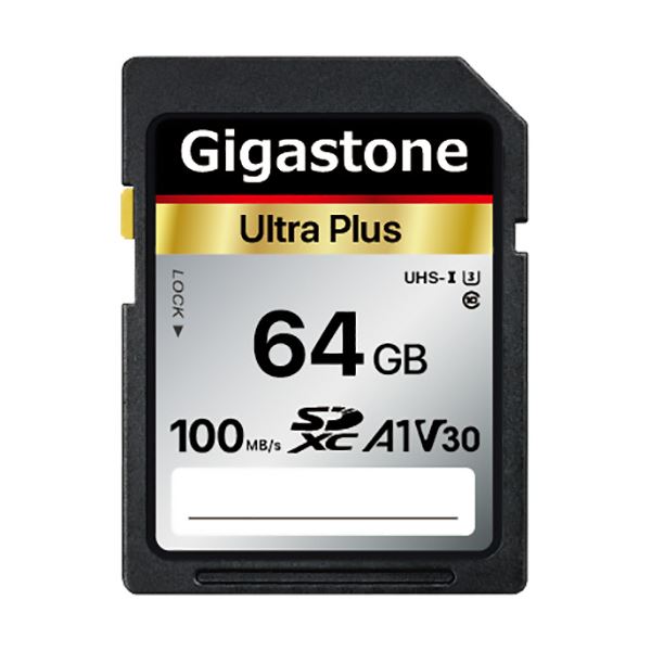 Gigastone SDXCカード 64GB V30 UHS-1 U3 A1 GJSX-64GV3A1 1枚〔代引不可〕