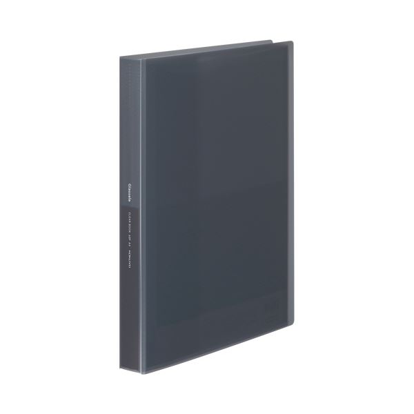 【商品名】 （まとめ）コクヨ クリヤーブック(Glassele) 固定式 A4タテ 60ポケット ブラック ラ-GL60D 1冊【×3セット】 【ジャンル・特徴】 【固定式】傷が目立ちにくいシボ加工表