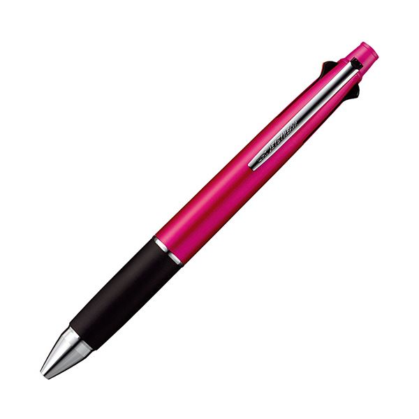 【商品名】 （まとめ）三菱鉛筆 多機能ペン ジェットストリーム4＆1 0.5mm (軸色：ピンク) MSXE510005.13 1本【×10セット】 【ジャンル・特徴】 スリムな軸の中に5機能!ビジネ
