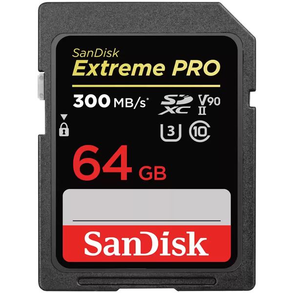 サンディスク エクストリーム プロ SDXC UHS-II SDカード 64GB SDSDXDK-064G-JNJIP〔代引不可〕