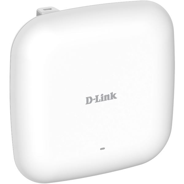 D-Link DAP-X2810スタンドアロンアクセスポイント、802.11a/b/g/n/ac/ax(2×2)、屋内用、PoE(802.3at)受電対応、リミテッドライフタイム