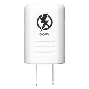 【商品名】 【20個セット】 YAZAWA 雷バスター 60000V Y02K60WHX20 【ジャンル・特徴】 雷サージフィルターが雷などの過電圧から接続機器を保護します [ Y02K60WHX20