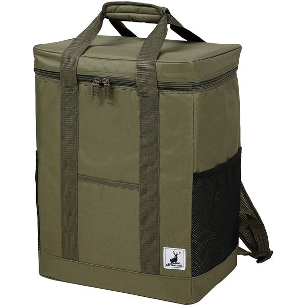 【商品名】 CAPTAIN STAG(キャプテンスタッグ) リュック型クーラーバッグ 30L オリーブ UE-620 【ジャンル・特徴】 キャプテンスタッグ アウトドアリュック キャンプ 川遊び