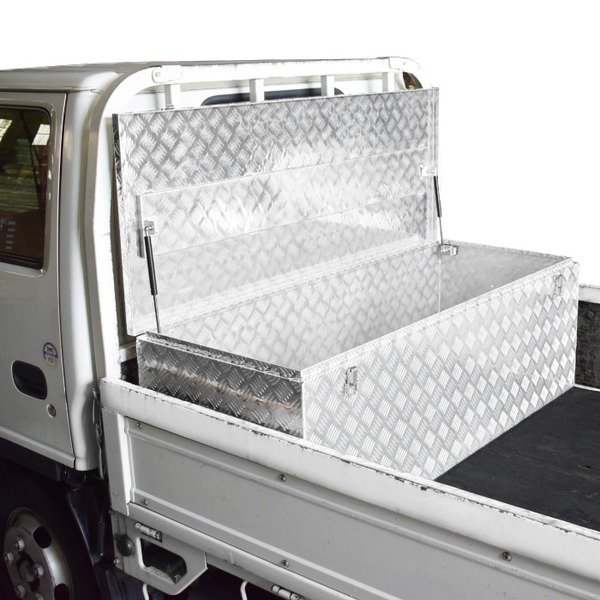 【商品名】 アルミ収納ボックス 間口1500×奥行600×高さ500mm MT-AL150 完成品 【ジャンル・特徴】 大容量の多目的アルミボックス [ MT-AL1 ]