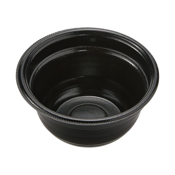 【商品名】 （まとめ）エフピコチューパ MFP極み丼-360S本体 黒 CP630283 1パック（30枚）【×5セット】 【ジャンル・特徴】 内嵌合で高い断熱性の汁物ボウル [ CP630283 ]