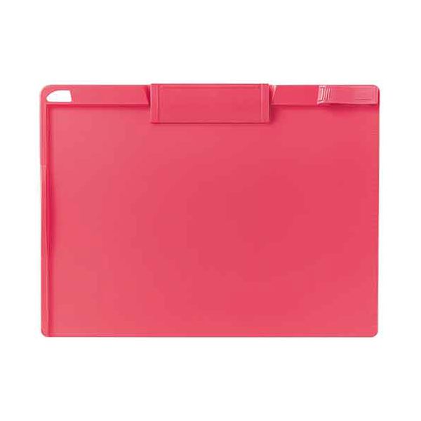 【商品名】 （まとめ）TANOSEE クリップボード A4ヨコ ピンク 1枚【×5セット】 [ OR-7157-P ]