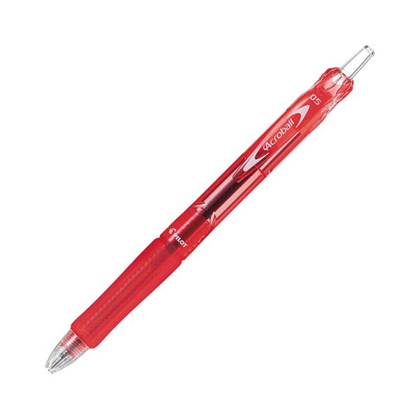 【商品名】 パイロット 油性ボールペンアクロボール150 極細0.5mm レッド BAB-15EF-RR 1セット（10本） 【ジャンル・特徴】 書き出しからしっかり書けてなめらか。低粘度アクロインキ