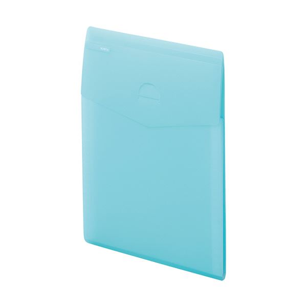 【商品名】 リヒトラブ soeruスリムドキュメントファイル（タテ型） A4 5ポケット アイスブルー A-8710-14 1セット（5冊） [ A-8710-14 ]