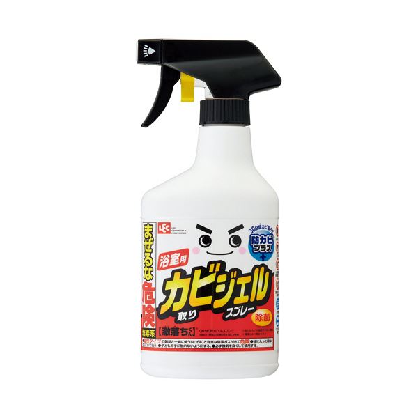 【商品名】 （まとめ）レック 激落ち カビ取りジェル スプレー400ml S00617 1本【×3セット】 【ジャンル・特徴】 密着ジェルと塩素の力でカビの色素を分解! [ S00617 ]