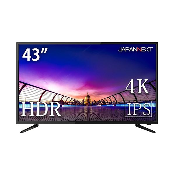 【商品名】 ジャパンネクスト 43型ワイドIPSパネル 大型4K液晶モニター JN-IPS4302UHDR 1台 [ JN-IPS4302UHDR ]
