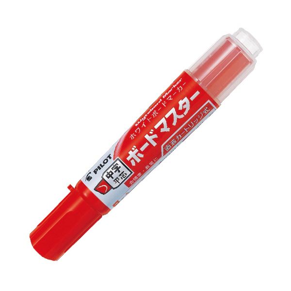 【商品名】 パイロット ボードマーカーボードマスター 中字平芯 レッド WMBM-12LC-R 1セット（10本） [ WMBM-12LC-R ]
