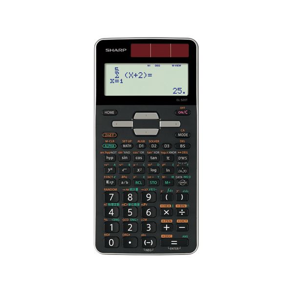 【商品名】 シャープ アドバンス関数電卓 10桁585関数 EL-520T-X [ EL-520T-X ]