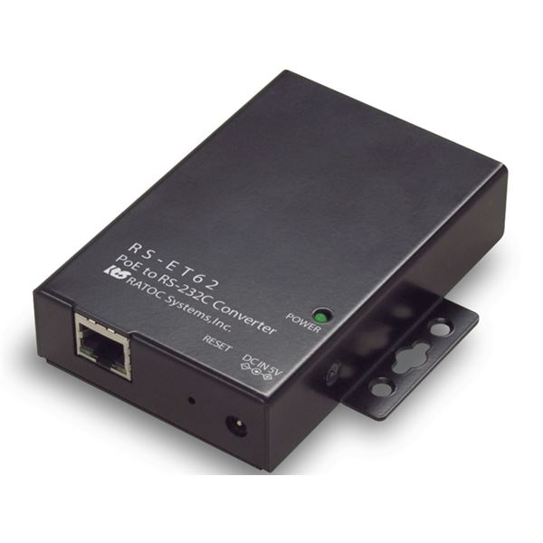 ラトックシステム PoE to RS-232C コンバーター RS-ET62〔代引不可〕