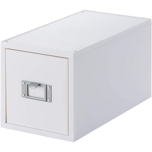 【商品名】 【2個セット】 吉川国工業所 Like-it CDファイルボックス オールホワイト LM-30 （CDケース） 【ジャンル・特徴】 自分好みの収納を構築！「Life Module」シリーズ
