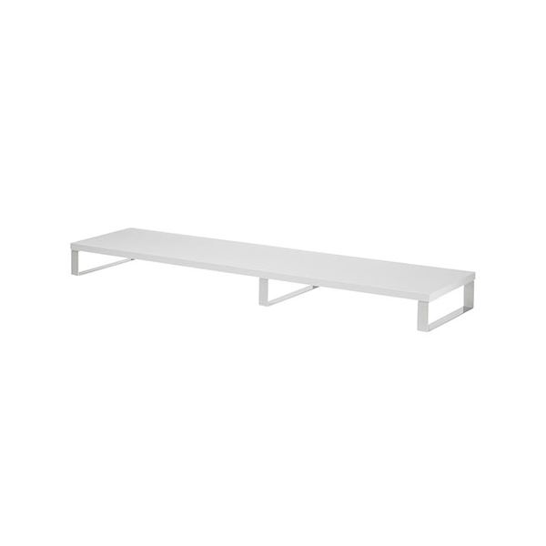 【商品名】 サンワサプライ 木製机上ラック約W1000mm ホワイト MR-LC314W 組立品 [ MR-LC314W ]