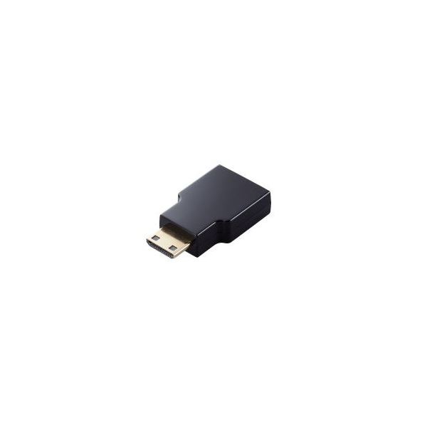 エレコム HDMI変換アダプター（タイプA-タイプC）スリム AD-HDACS3BK