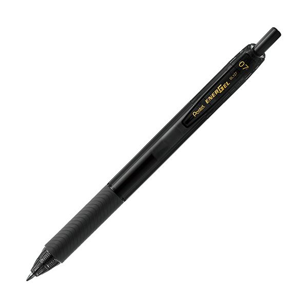 【商品名】 （まとめ） ぺんてる ゲルインキボールペンエナージェルエス 0.7mm 黒 BL127-A 1セット（10本） 【×3セット】 【ジャンル・特徴】 スッと書けてサッと乾く、速乾ゲルインキボ